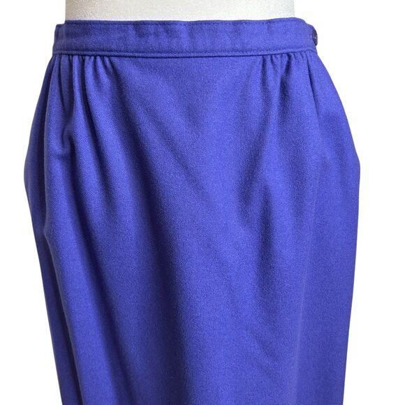 Pendleton 100% Virgin Wool Skirt Suit Set Womens Size 12 Petite USA Made Vintage - Picture 9 of 15